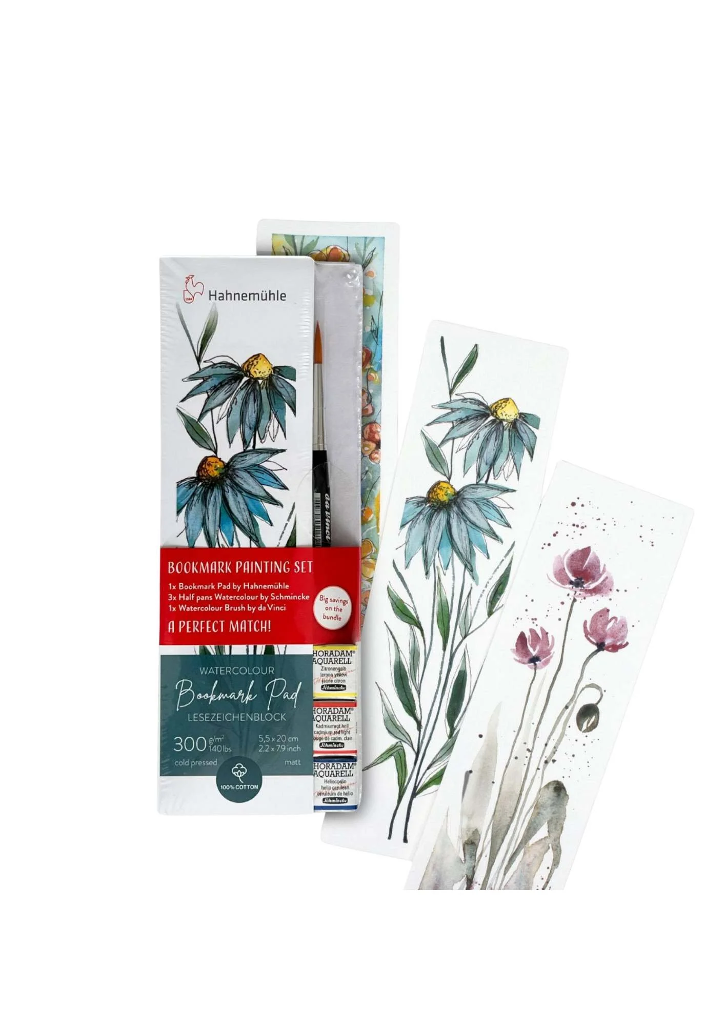 Hahnemühle - Bookmark Painting Set - Ein perfektes Match
