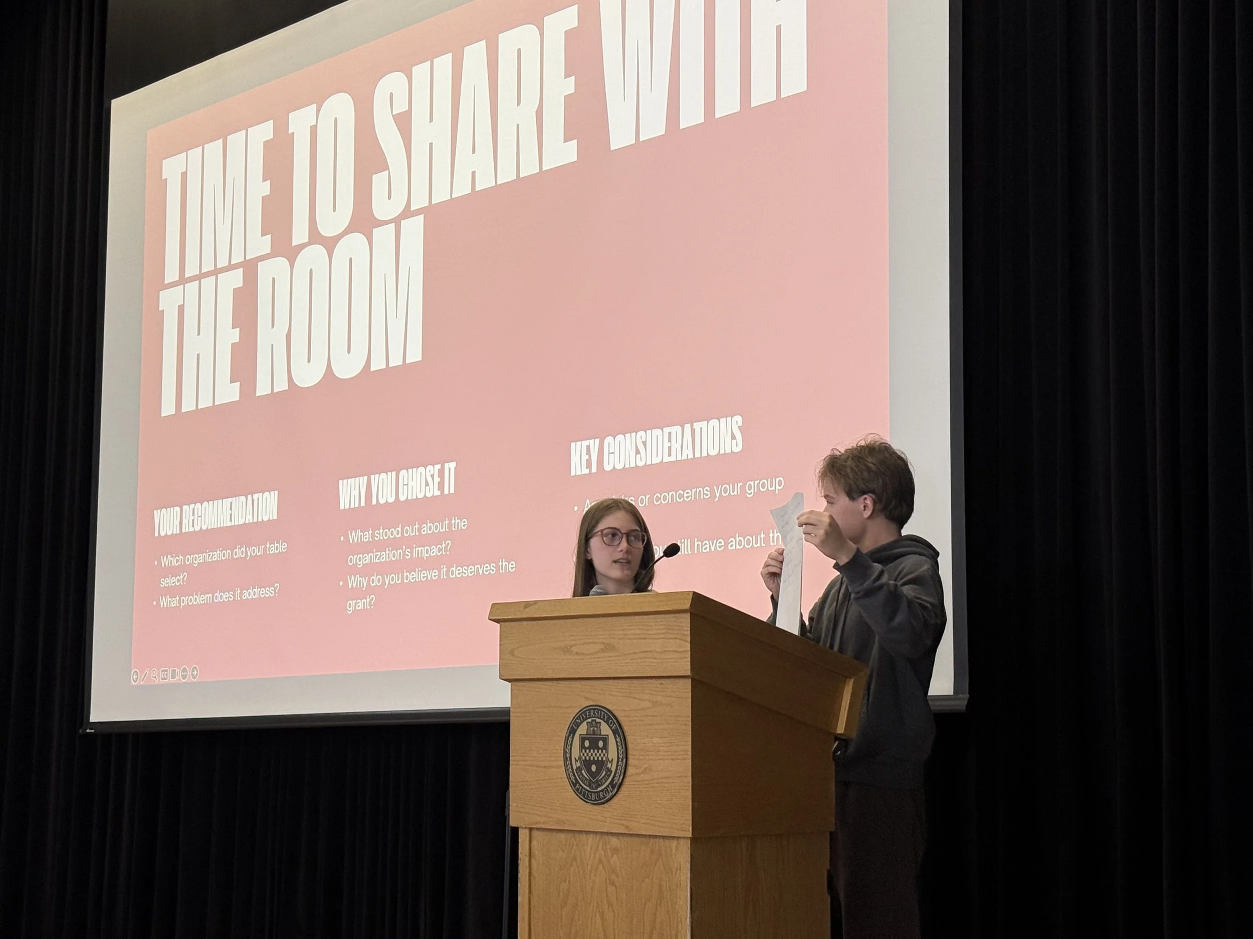 What Happens When You Put Students in the Grantmaker's Chair