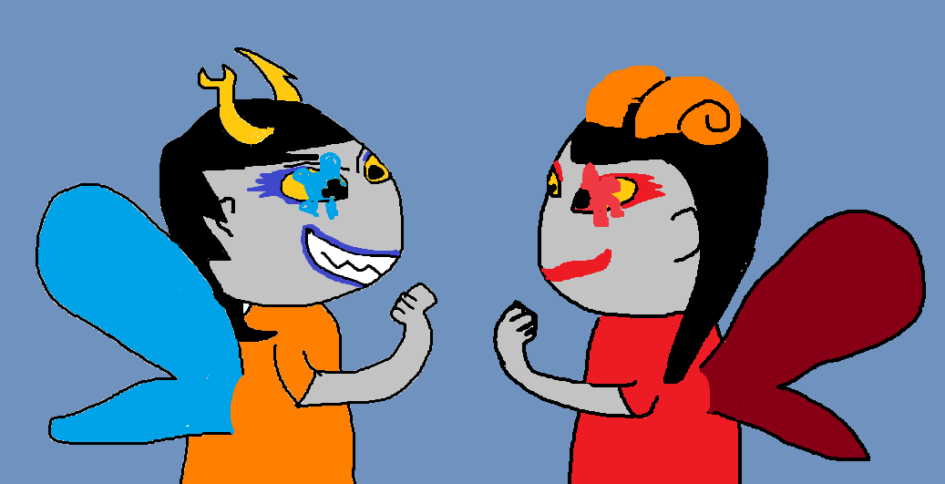  Aradia vs Vriska: Undertale Style 