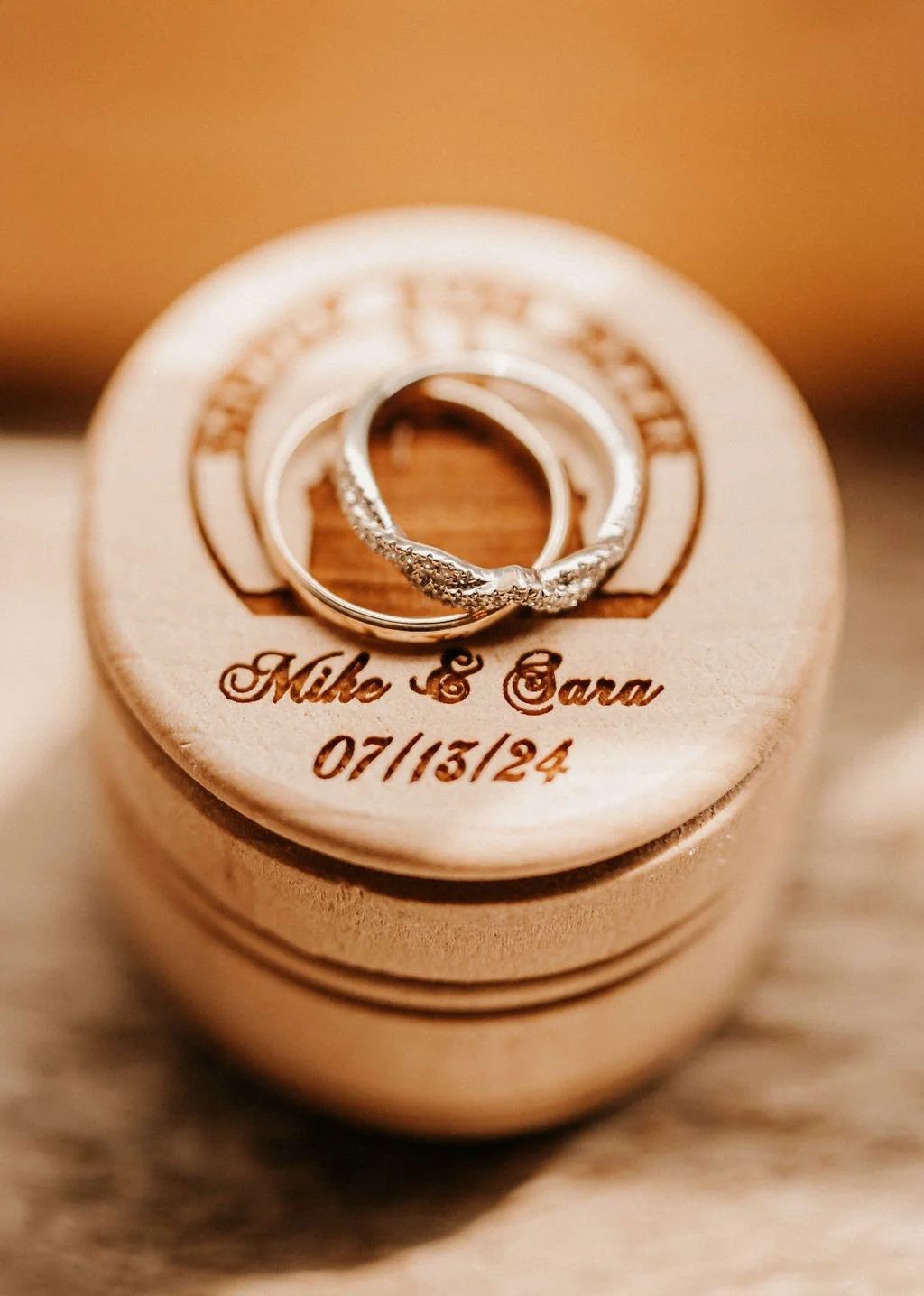 Disney inspired ring box