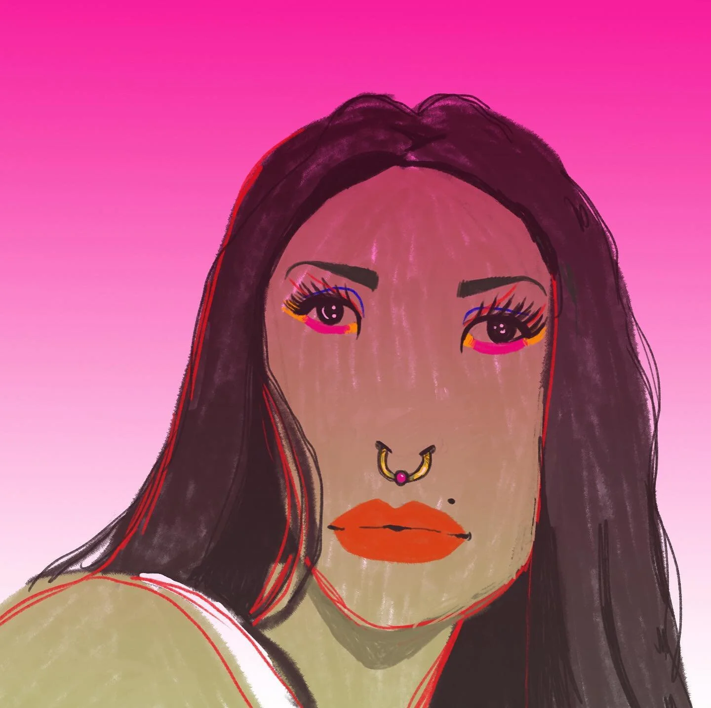 experiments 

#illustrationartists #art #sketch #digitalillustration