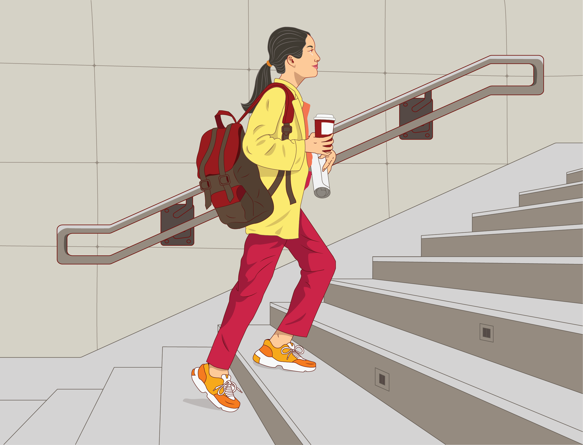 Woman Taking Stairs 1.png
