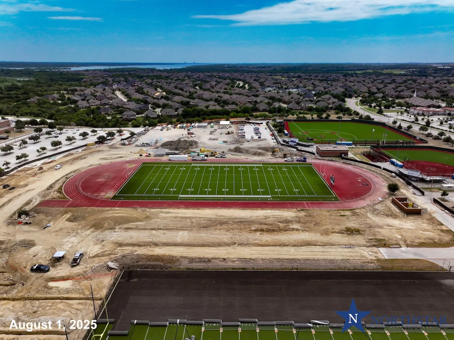 BNHS Stadium: August 2025 — Northwest ISD Construction Website