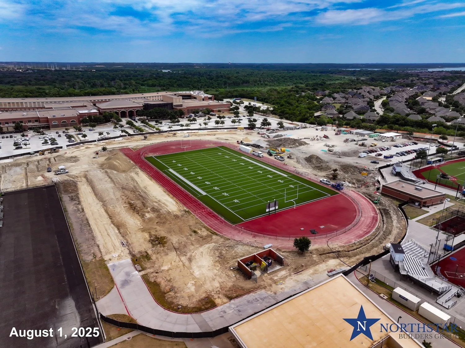 BNHS Stadium: August 2025 — Northwest ISD Construction Website