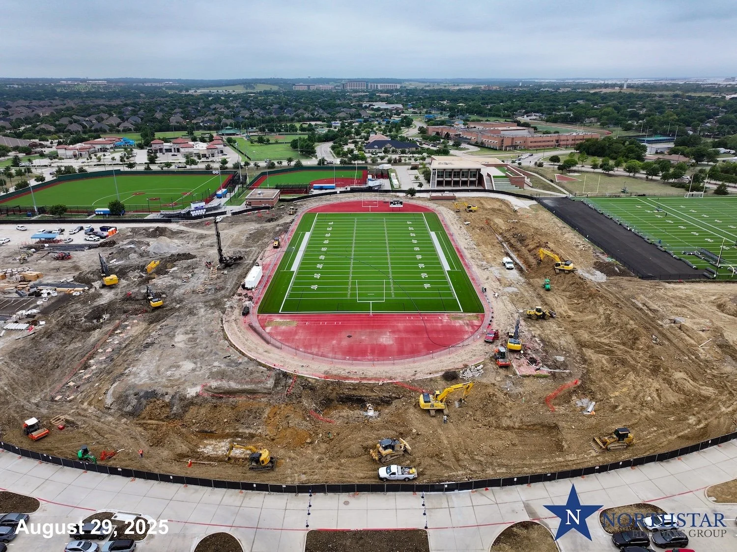 BNHS Stadium: September 2025 — Northwest ISD Construction Website