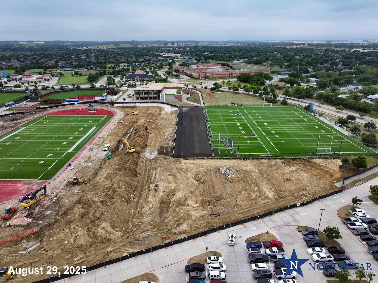 BNHS Stadium: September 2025 — Northwest ISD Construction Website