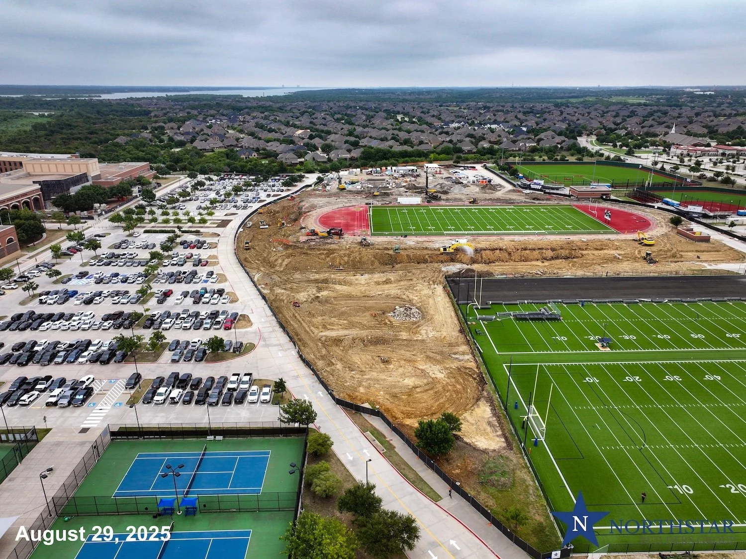 BNHS Stadium: September 2025 — Northwest ISD Construction Website