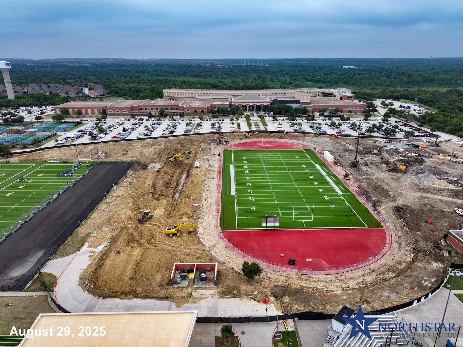 BNHS Stadium: September 2025 — Northwest ISD Construction Website