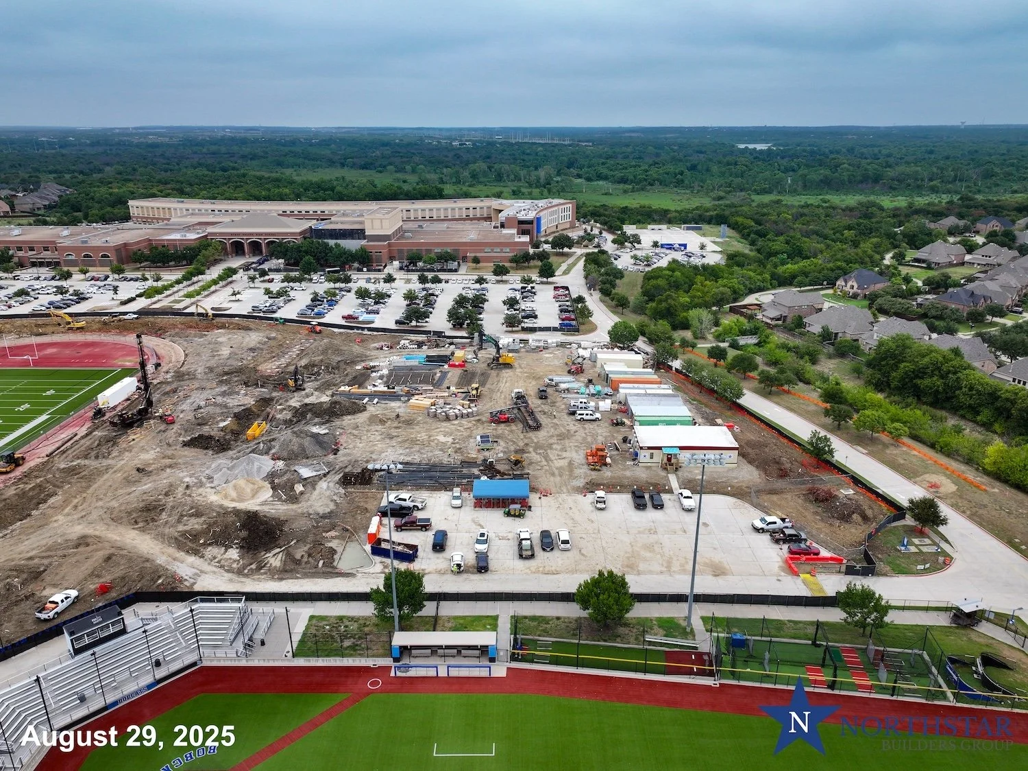 BNHS Stadium: September 2025 — Northwest ISD Construction Website