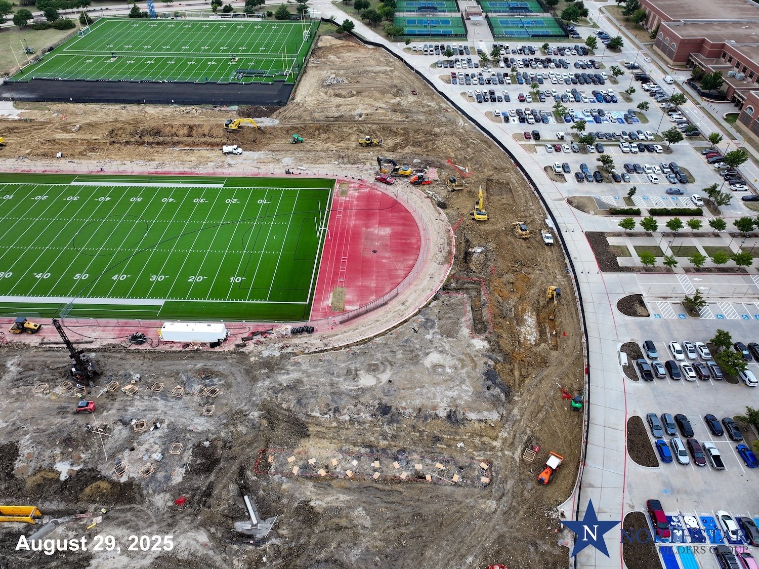 BNHS Stadium: September 2025 — Northwest ISD Construction Website