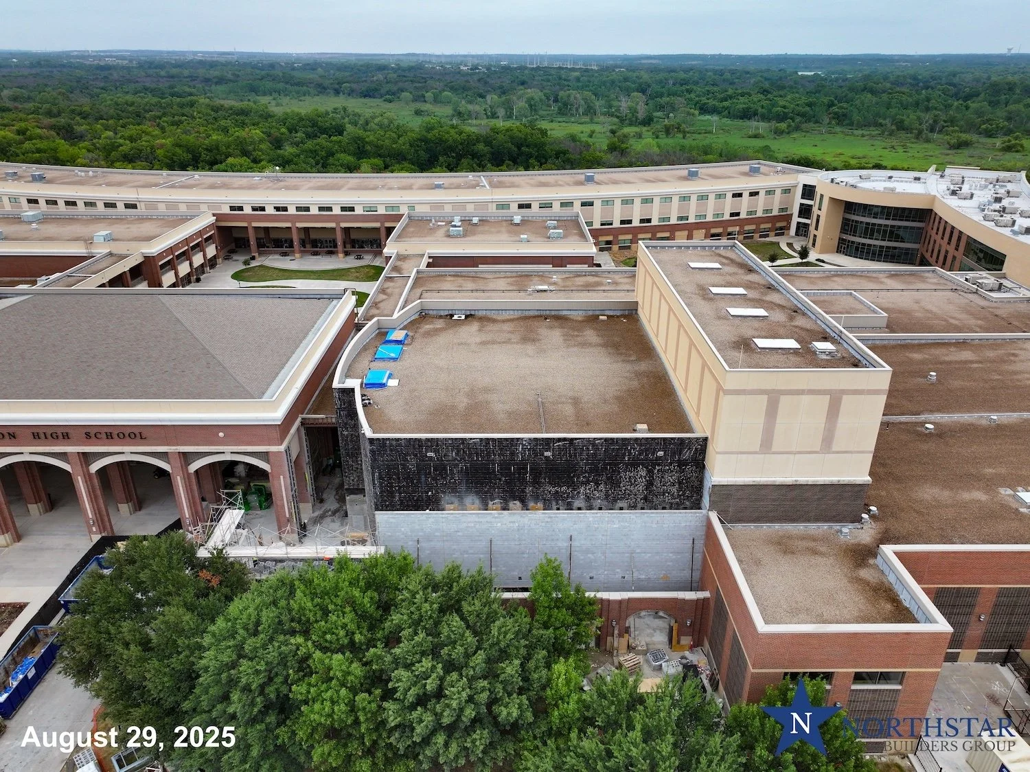 BNHS Stadium: September 2025 — Northwest ISD Construction Website