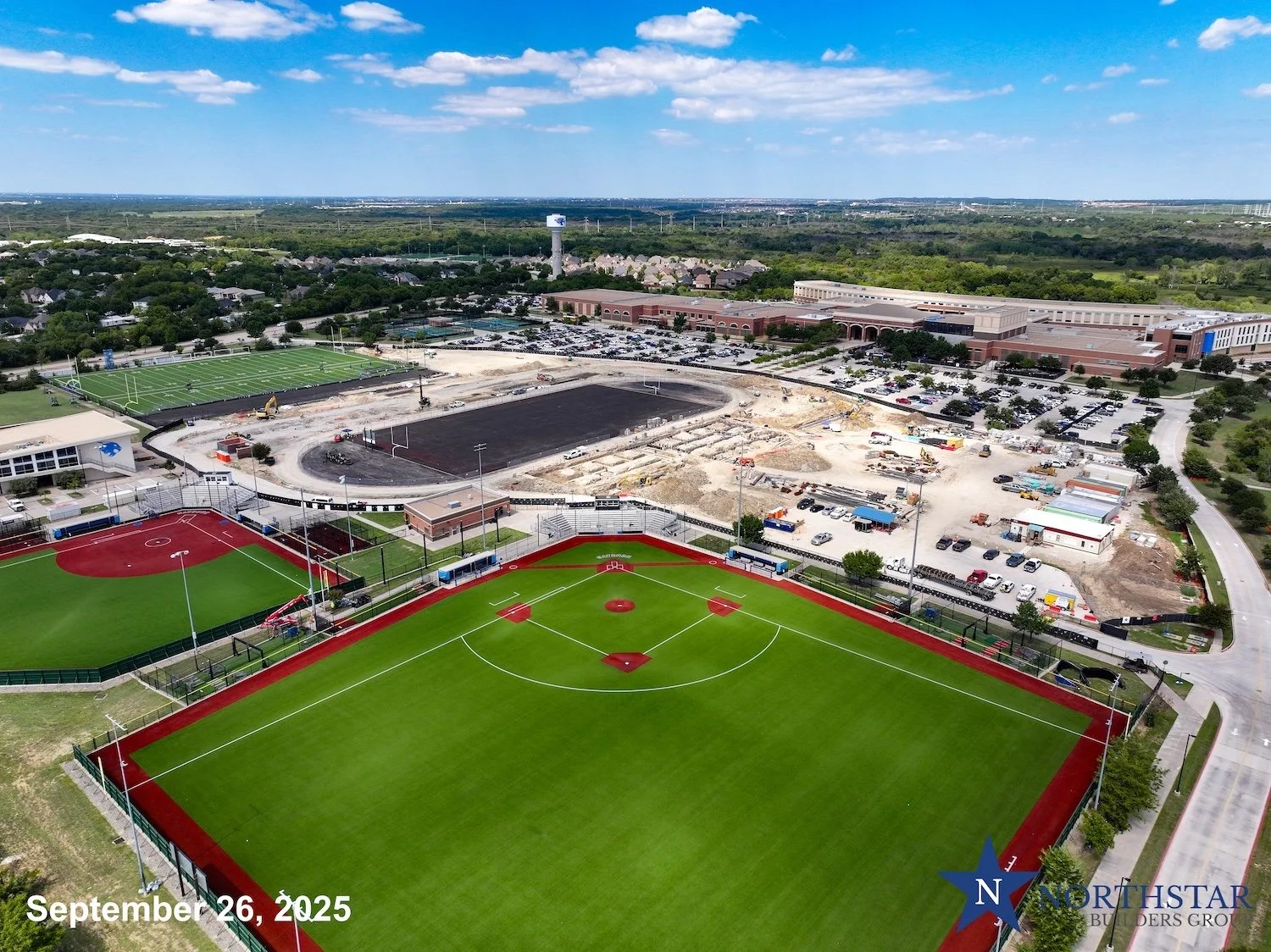 BNHS Stadium: October 2025 — Northwest ISD Construction Website