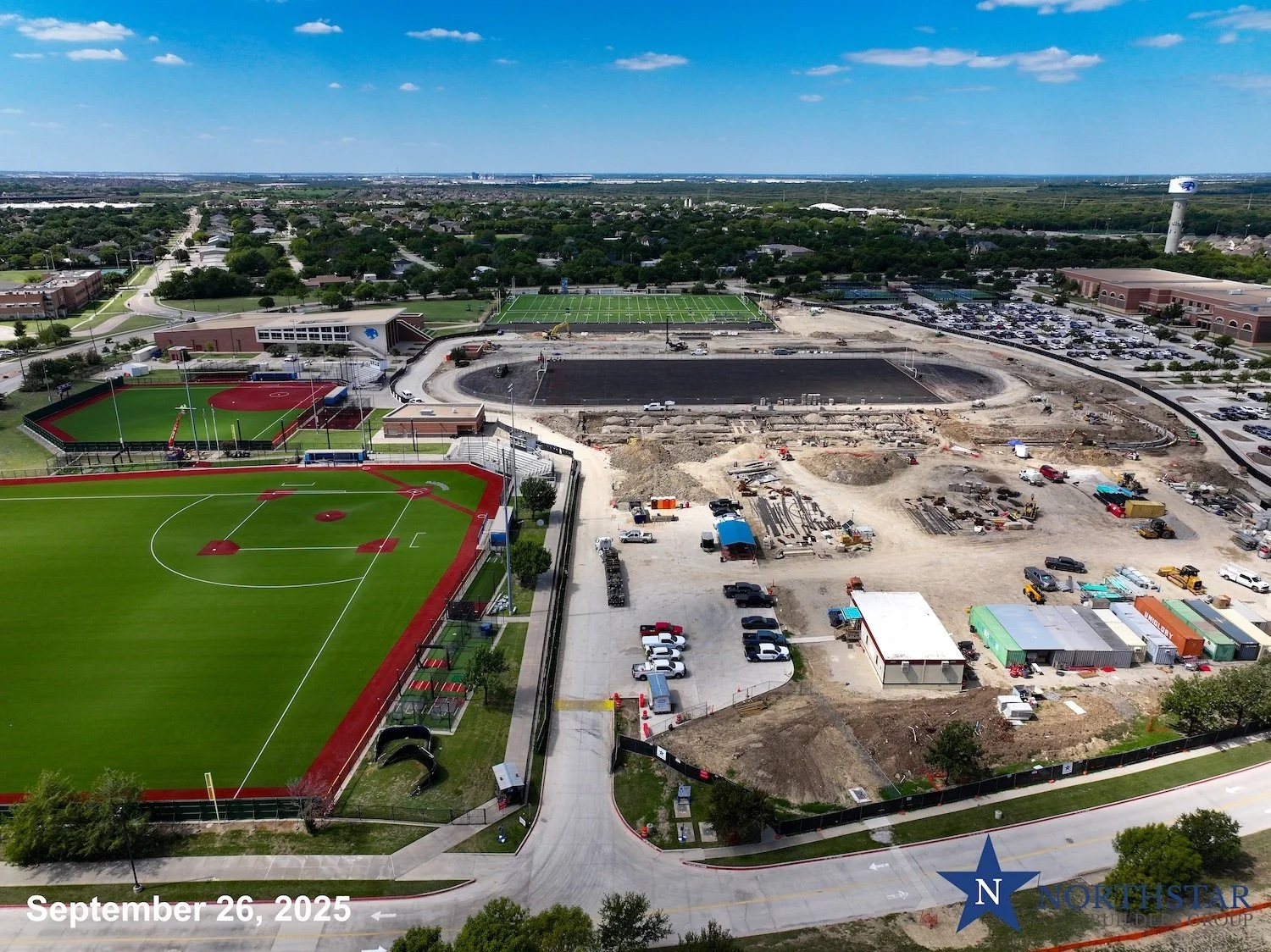 BNHS Stadium: October 2025 — Northwest ISD Construction Website