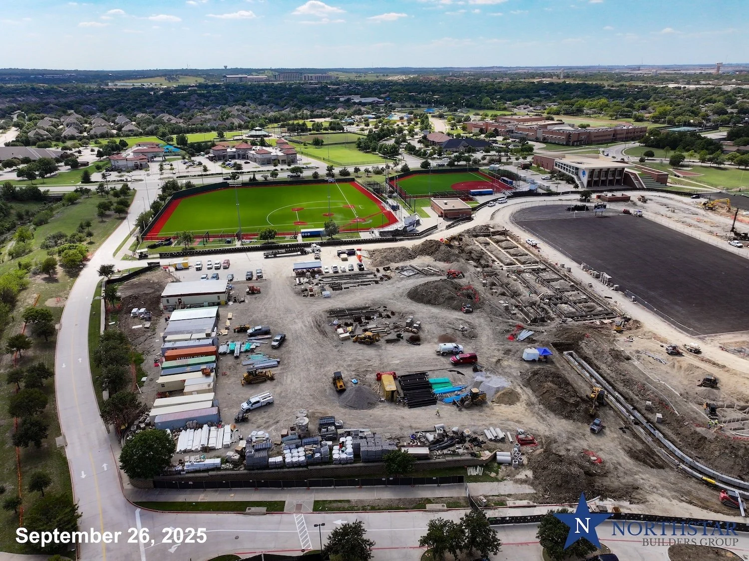 BNHS Stadium: October 2025 — Northwest ISD Construction Website