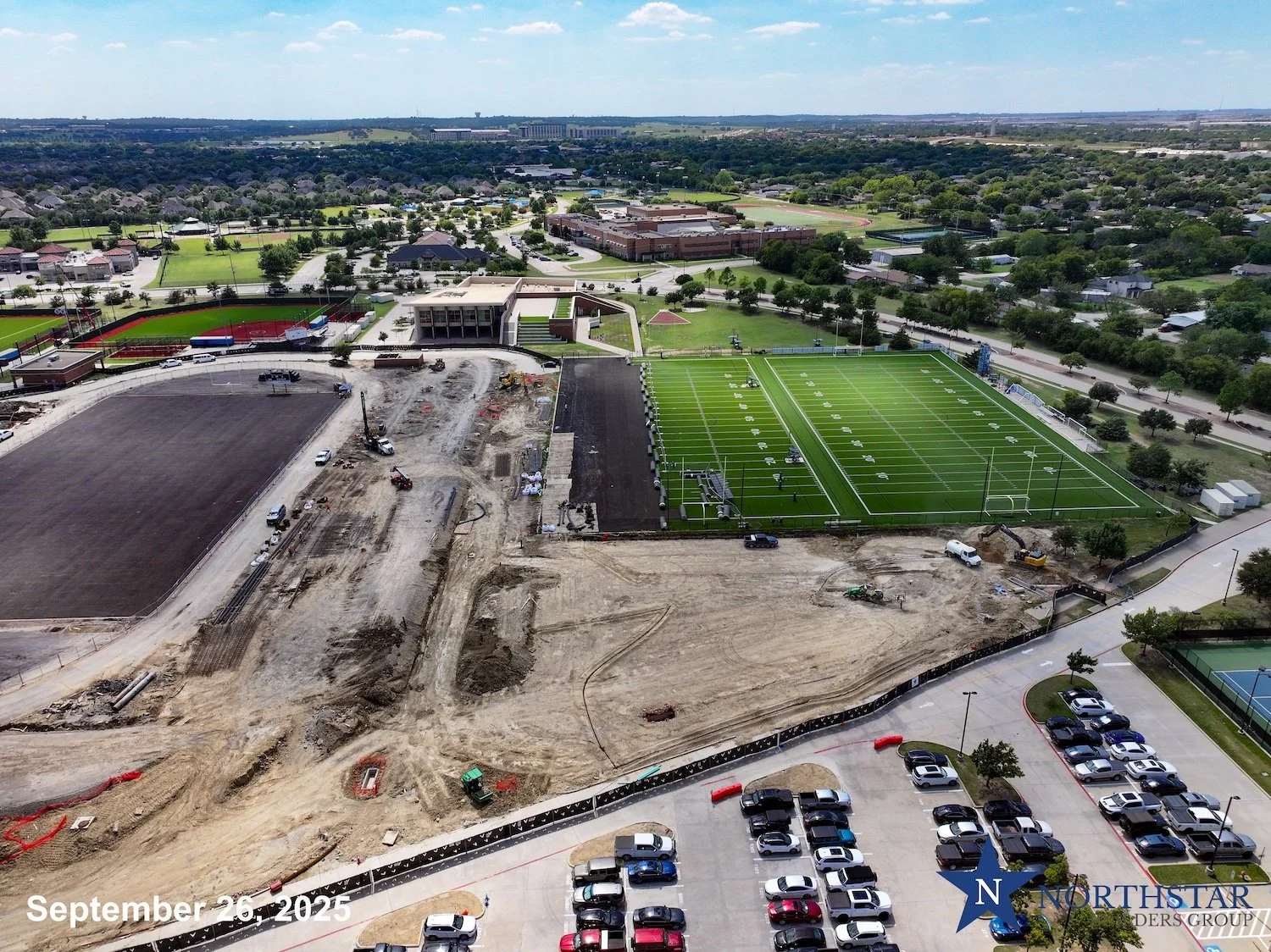 BNHS Stadium: October 2025 — Northwest ISD Construction Website