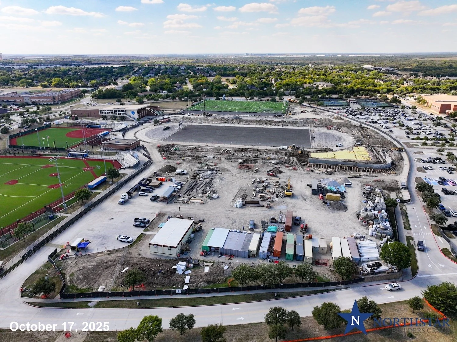 BNHS Stadium: November 2025 — Northwest ISD Construction Website