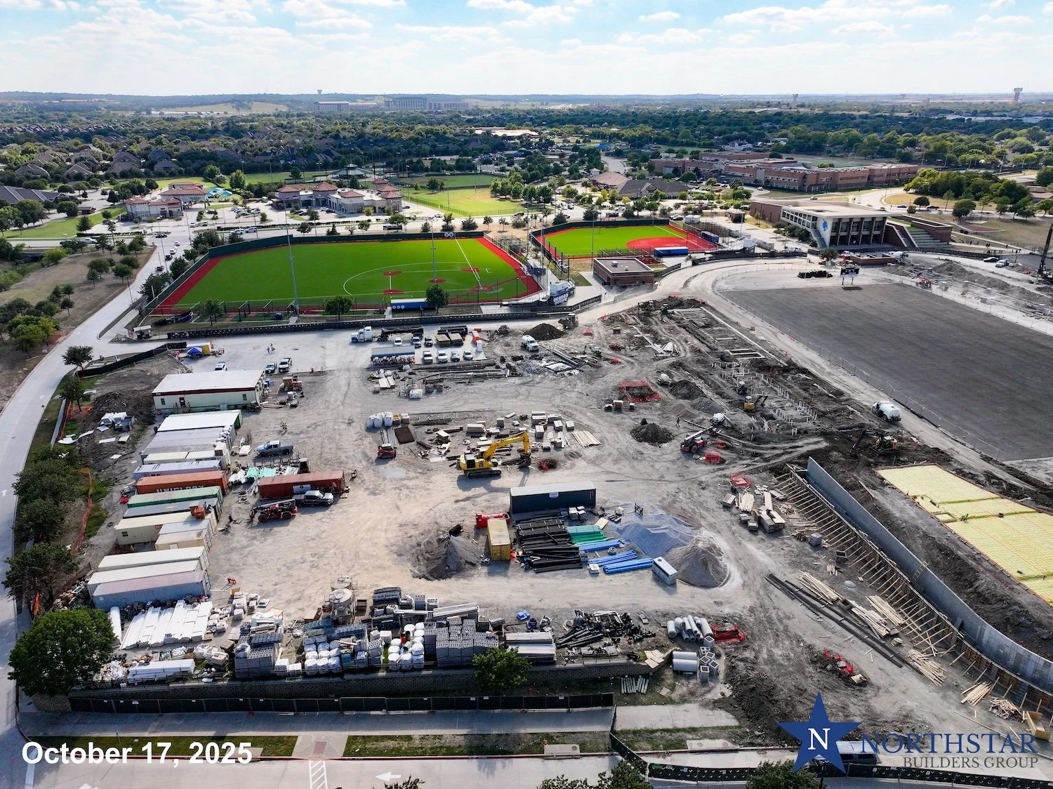 BNHS Stadium: November 2025 — Northwest ISD Construction Website