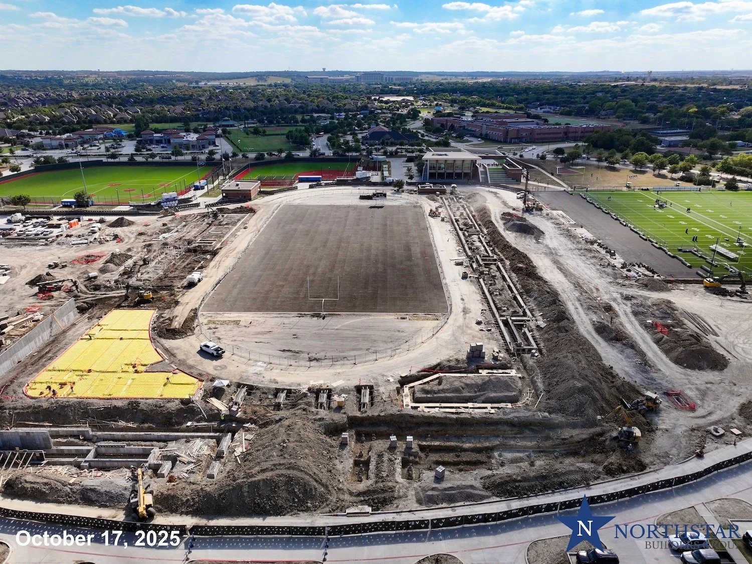 BNHS Stadium: November 2025 — Northwest ISD Construction Website