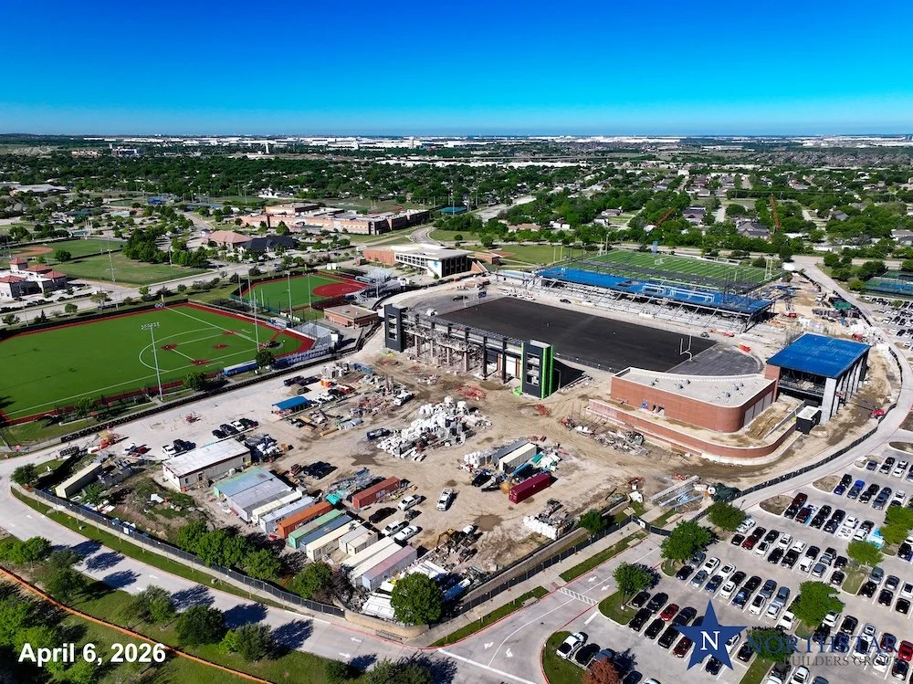 BNHS Stadium: April 2026 — Northwest ISD Construction Website