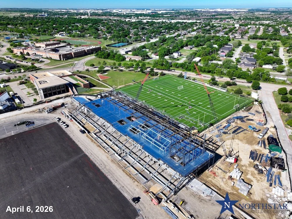 BNHS Stadium: April 2026 — Northwest ISD Construction Website