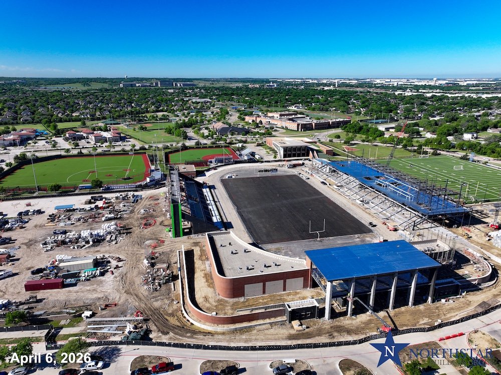 BNHS Stadium: April 2026 — Northwest ISD Construction Website