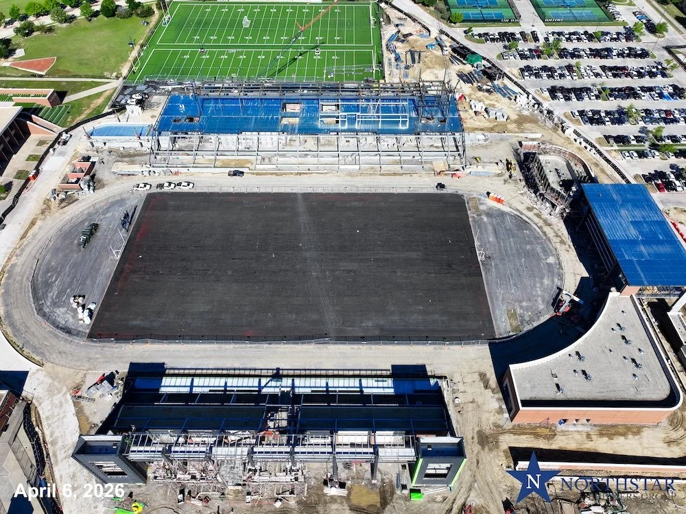 BNHS Stadium: April 2026 — Northwest ISD Construction Website