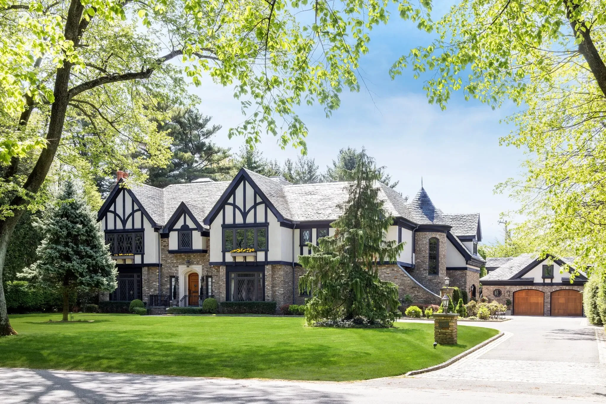 Tudor-Inspired Garden City Estate  Featured in The New York Times