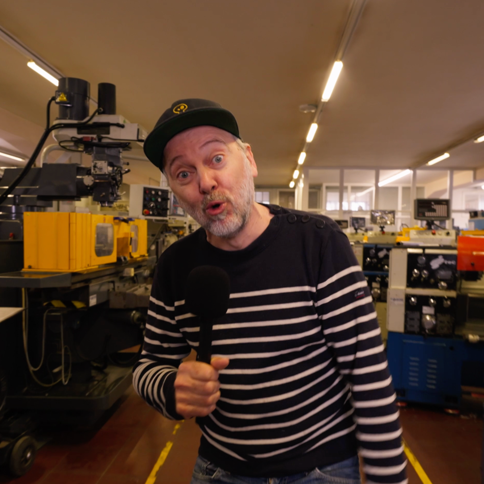 Henk gaat langs bij VTI Deinze