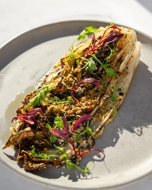 Charred Cabbage (Salad & Veg)