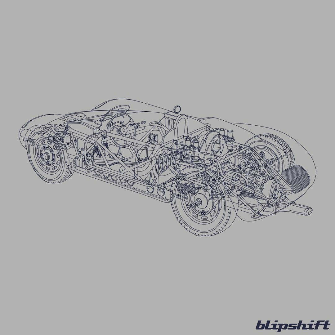 BLIPSHIFT!!!! Shirt! Our first @blipshift shirt is going to be live on Monday. Go and check them out! #porsche718 #tshirt