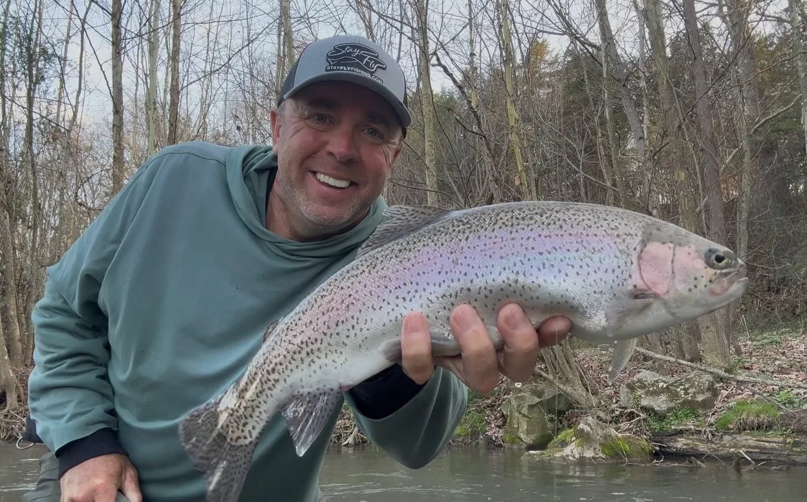 3-30-26 Beaver Ck, Ottobine VA
One of my favorite days every year. Perfect break on a long drive home. Caught about 15 rainbow trout. I think the Virginia Hills is where God lives&hellip; such a special place. #catchandrelease #flyfishing #troutlife 