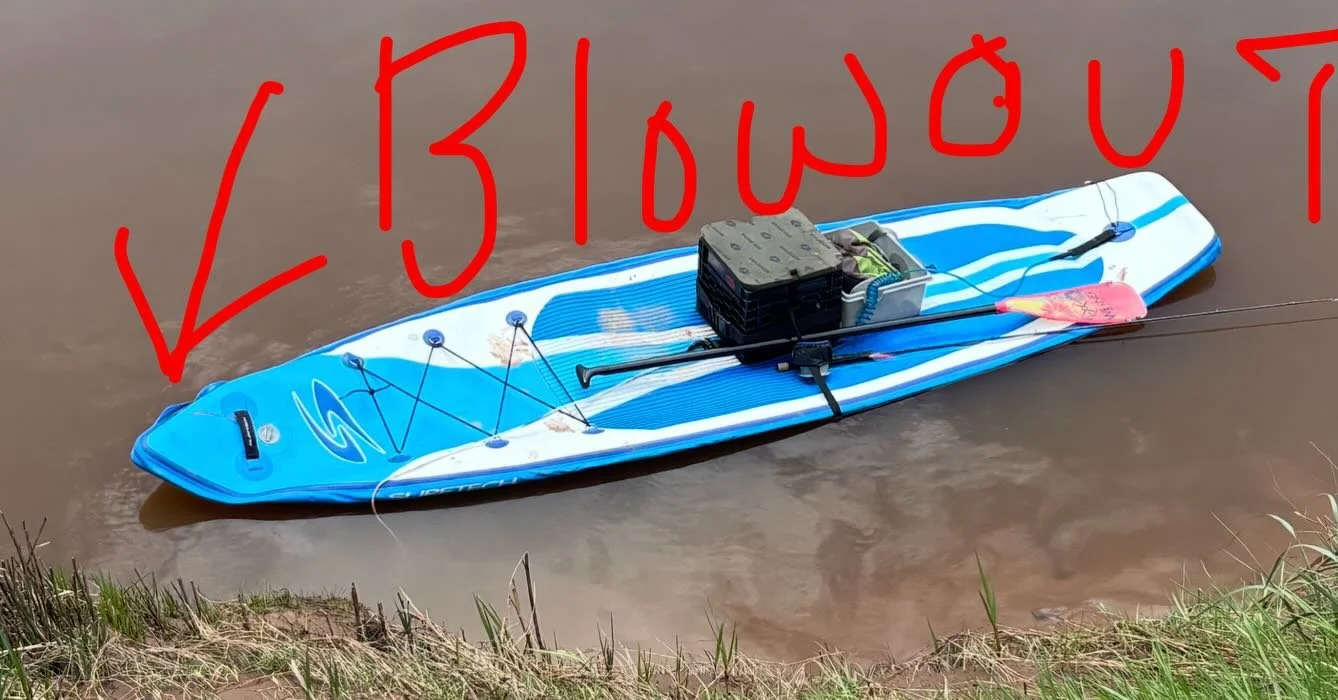 stayflyfishing 5-20-26 Stewiake River, Stewiake Nova Scotia Canada
Lowlight- paddling for an hour and stopping to fish and having my inflatable paddleboard explode, then having to drag it back like 2 miles (w the anchor) thru fields...
Highlight-fina