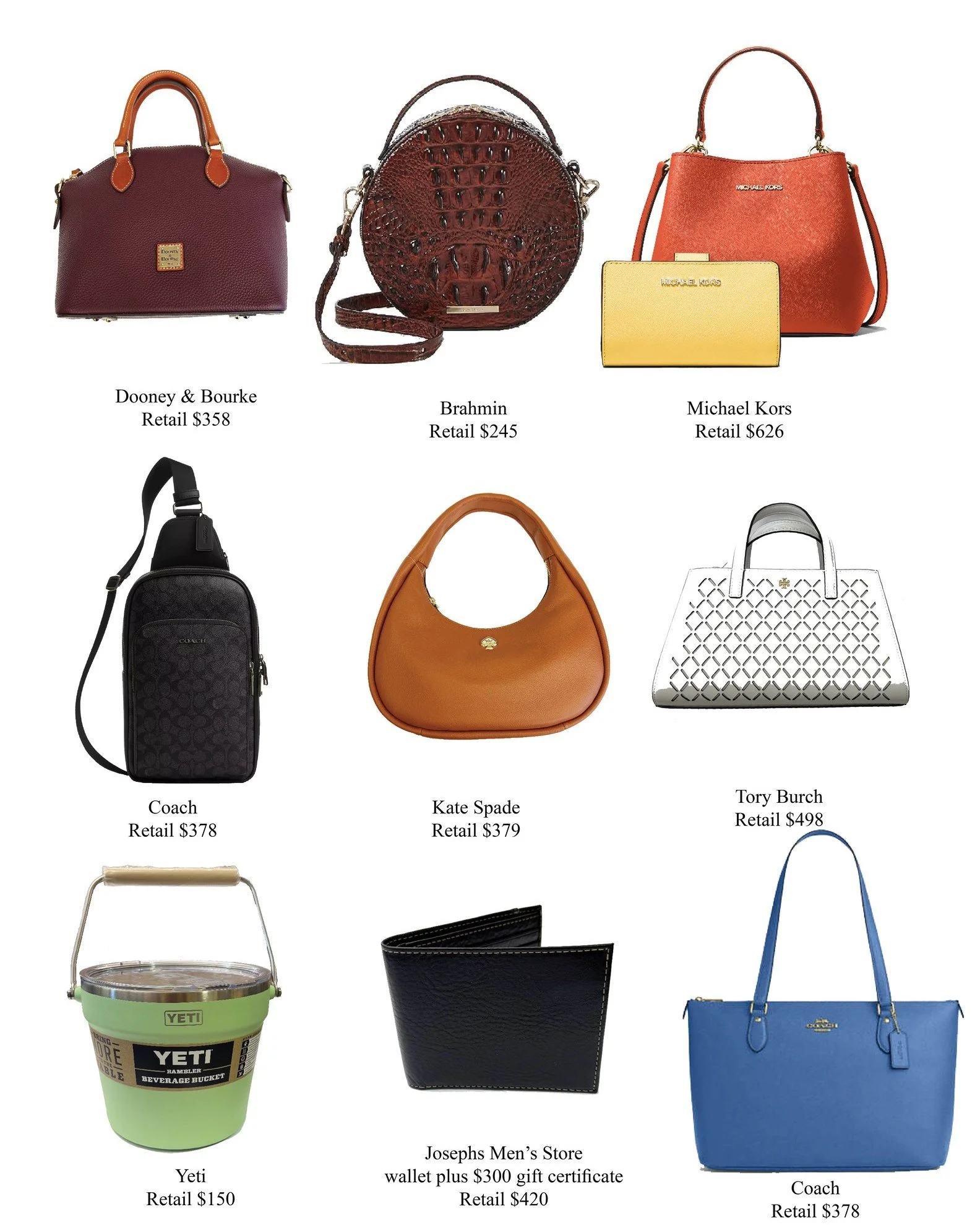 ***This Saturday!!!***

👛 🛍 💼 Join us for the 3rd Annual King William Association Designer Bag Bingo &amp; Silent Auction on Saturday, August 23 from 12 noon to 4 pm at Hermann Sons Ballroom as we raise funds to promote the health and welfare of t