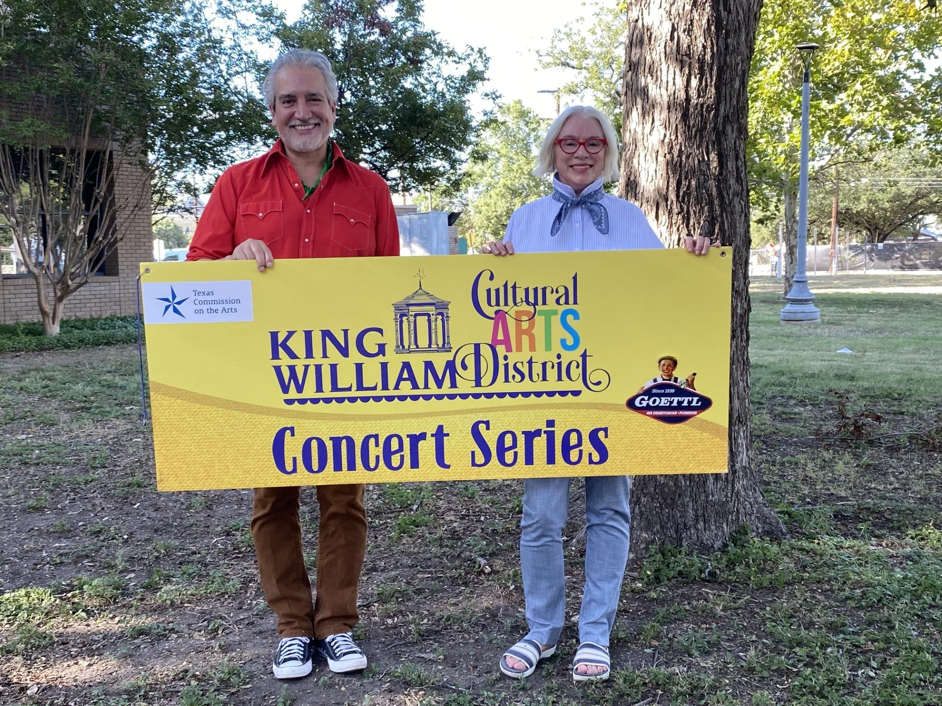 Many thanks to all who attended our latest King William Concert in the Park series featuring Carol Elliot &amp; Joe Reyes! 

We can't do our Concert in the Park series without our incredible community support - many thanks goes out to our sponsors Go