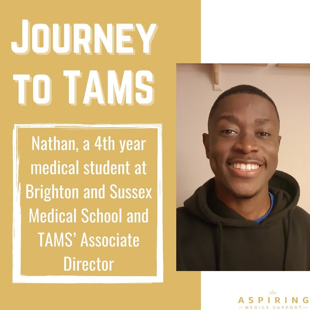 Hey guys! We have some exciting new! We have yet another Journey to TAMS coming this Thursday!🎉
Watch our insta story on 1st July as Nathan shows you his day as a medical student. Also visit our website to read about his story! Link in the bio