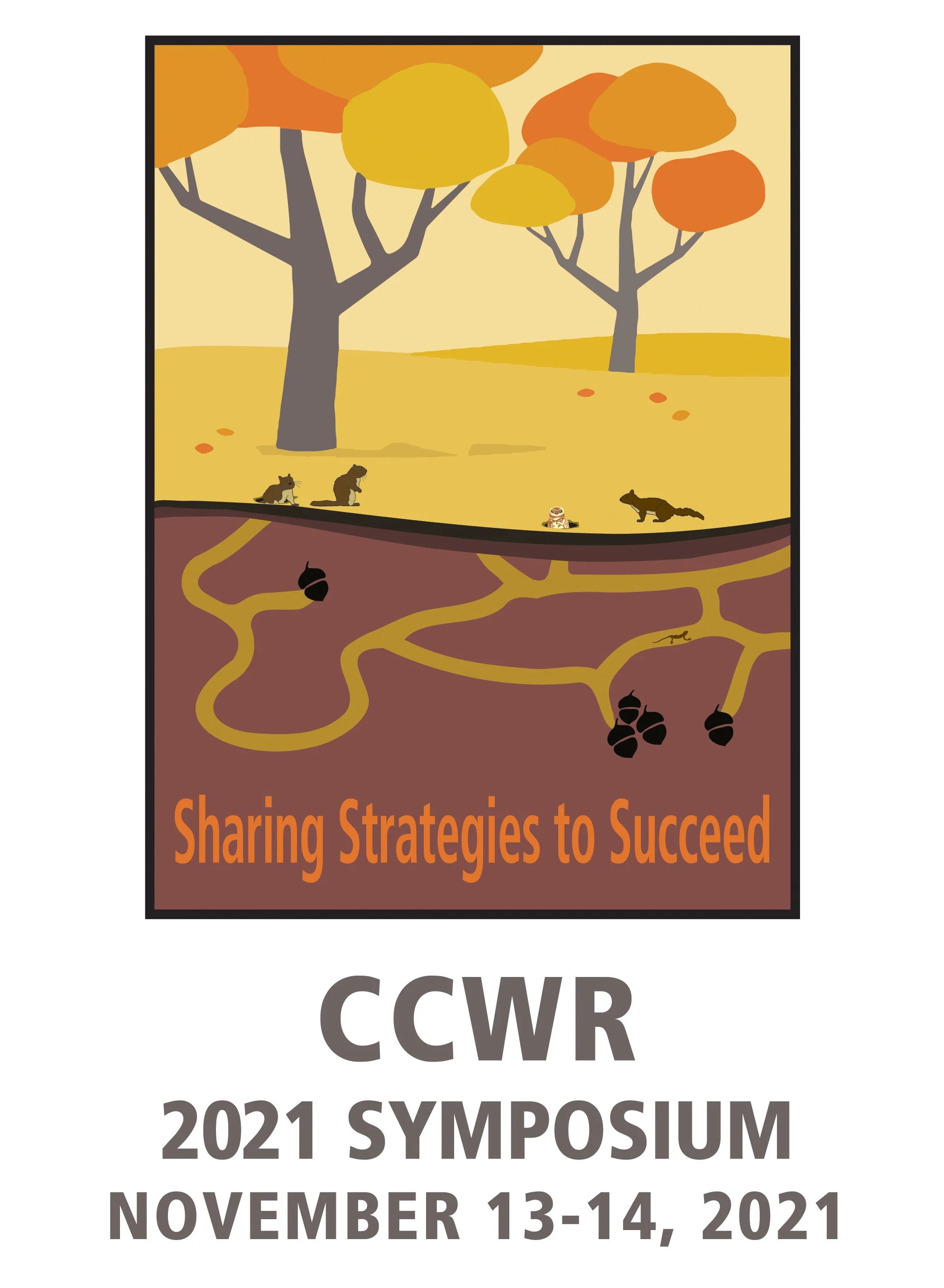  California Council for Wildlife Rehabilitators had a theme and a brief idea of where they wanted to be visually. Working with a mood board , then number of initial design ideas, the board voted on a few tweaks that landed us here.     100% vector do