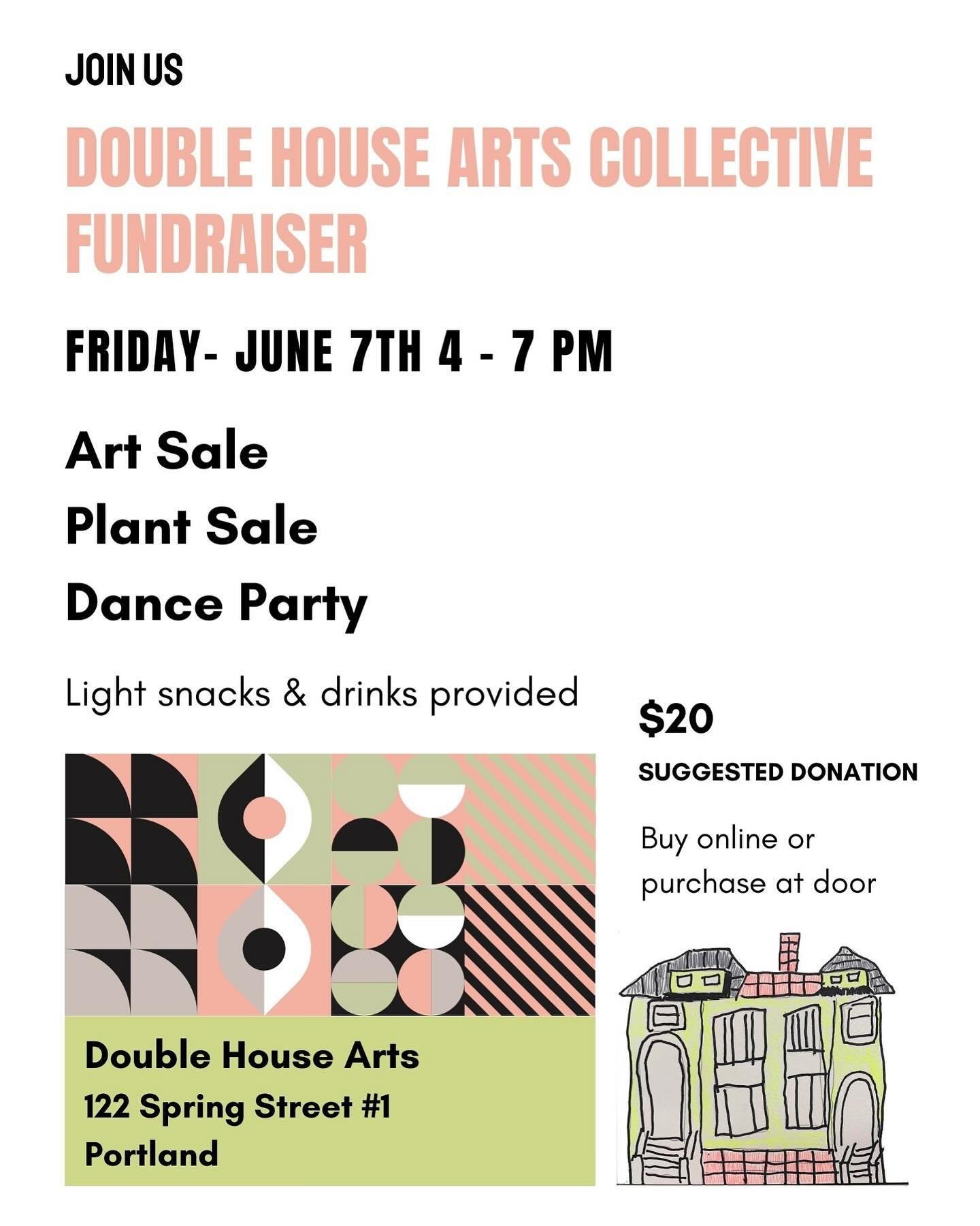 🪩🪴🖼️Come Support Us!🪩 🪴 🖼️ 

Join us Friday, June 7th from 4 till 7. We will be having a dance party, plant and art sale. Our community is what keeps us going and we need your support! RSVP online or purchase a ticket at the door. $20 suggested