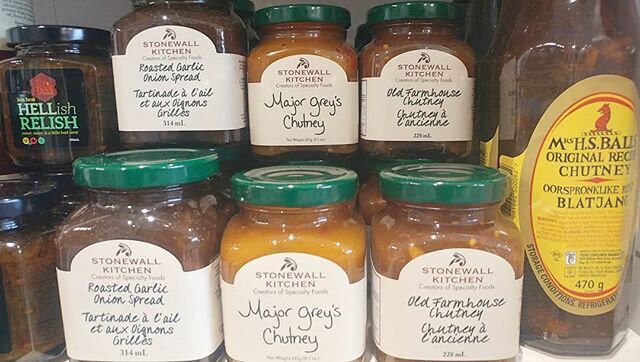 So many great gourmet items are hitting our shelves! Try delicious old farmhouse chutney, decadent fig and blue cheese savory shortbread, habanero and apricot jam from the Cowichan Valley and our line up of flavoured gluten free pastas. This is just 