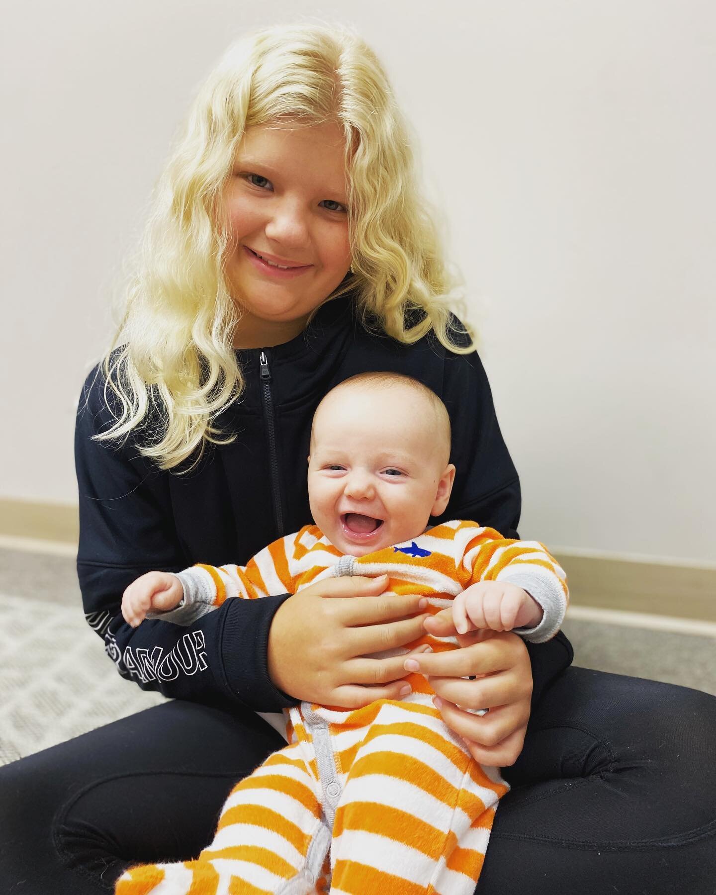 ✨Happy Monday from more of our littles here! ✨ Baby Owen loves all his friends at the practice 🥰