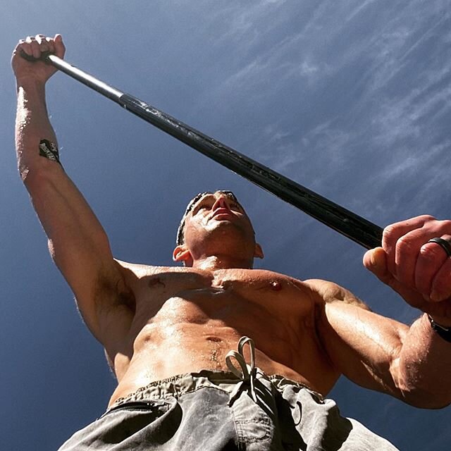 Tackled the Spokane River early this morning for a paddle session and cold water swim. Anybody else out there paddle? Here&rsquo;s what I did for the workout: five minute warm-up, then 20 minutes of rounds of five hard paddles right side/5 hard paddl