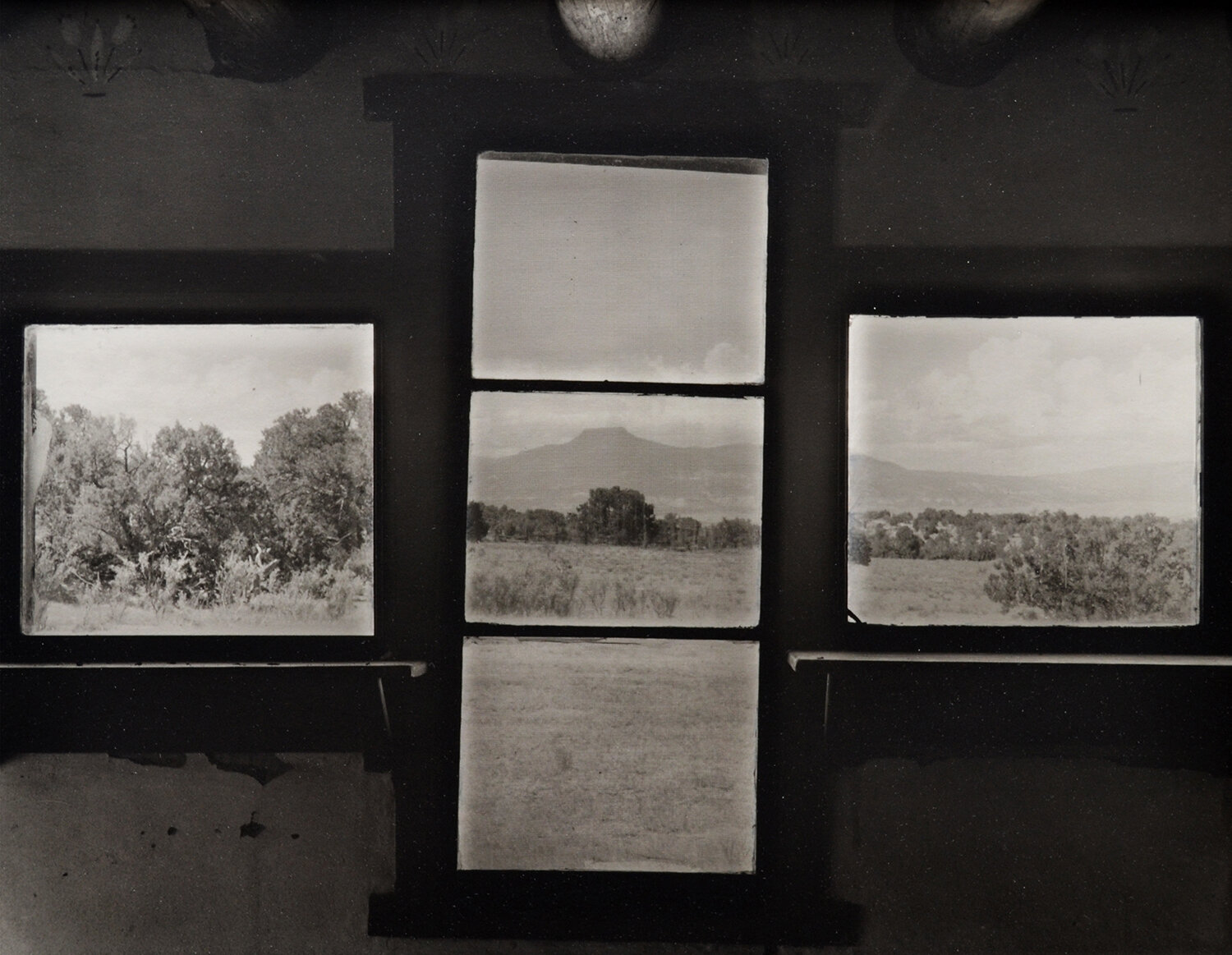 Janet Russek: Living Room Window Looking out at Padernal, Blackie's Place, 1991