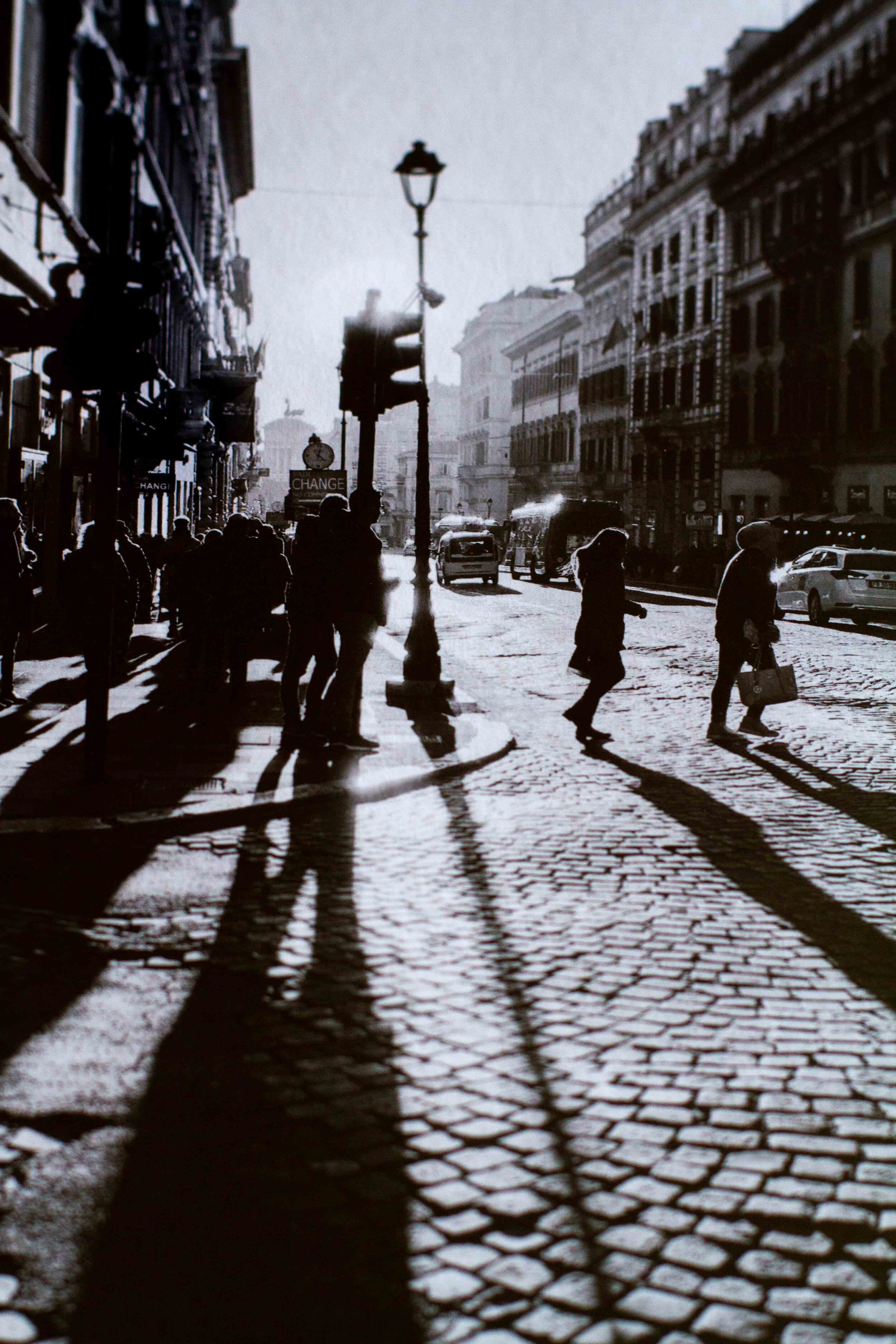 Long Shadows framed print