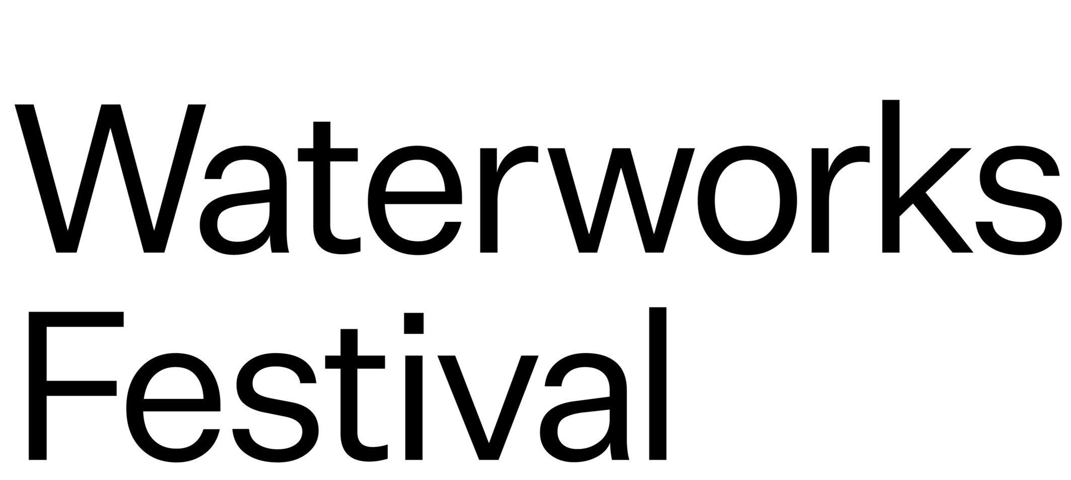 Waterworks Festival logo