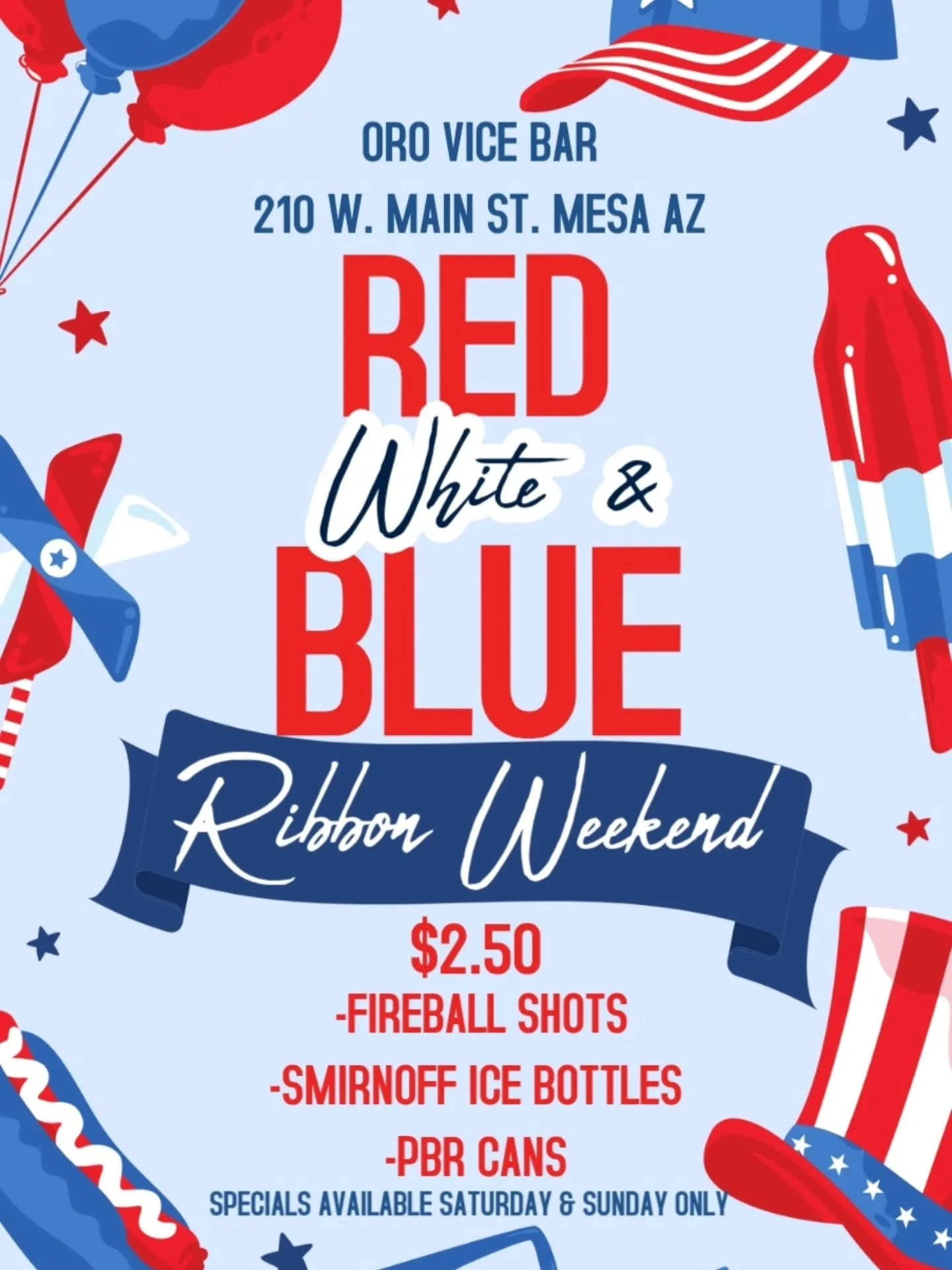 🇺🇸 Happy Birthday America! 🇺🇸
Come celebrate America's big 250 with us! We are celebrating by doing $2.50 Fireball shots, $2.50 Smirnoff Ice bottles and $2.50 PBR Cans! Saturday July 4th &amp; Sunday July 5th only! 

#merica #pbr #Fireball #250 #