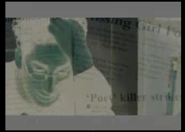   The dead poet killer seethes and self loathes.  