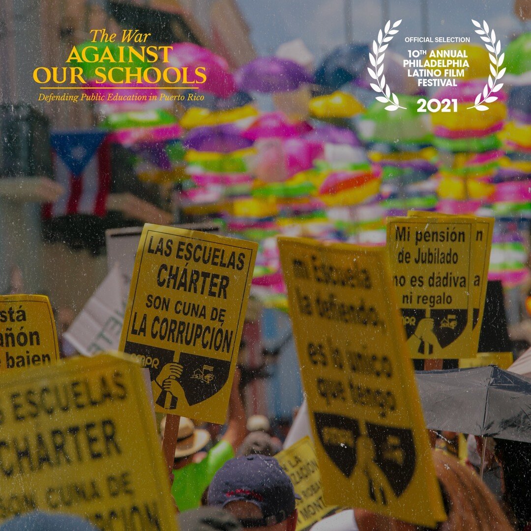 NOW SCREENING! Catch a virtual screening of the short documentary The War Against our Schools(La Guerra Contra Nuestras Escuelas) at Philadelphia Latino Film Festival @phlatinfilmfest  from June 4-6. LINK IN BIO

&iexcl;AHORA! Vea una proyecci&oacute;n virtual del documental corto La Guerra Contra Nuestras Escuelas en Philadelphia Latino Film Festival @phlatinfilmfest de 4 ah 6 de junio solamente. enlace en bio

https://www.phlaff.org/festival/2021/film-guide/la-guerra-contra-nuestras-escuelas-the-war-against-our-schools

___
#puertorico #schools #defendpr #documentary #filmfestival #phlaff2021 #education #boricua #escuela #privatization