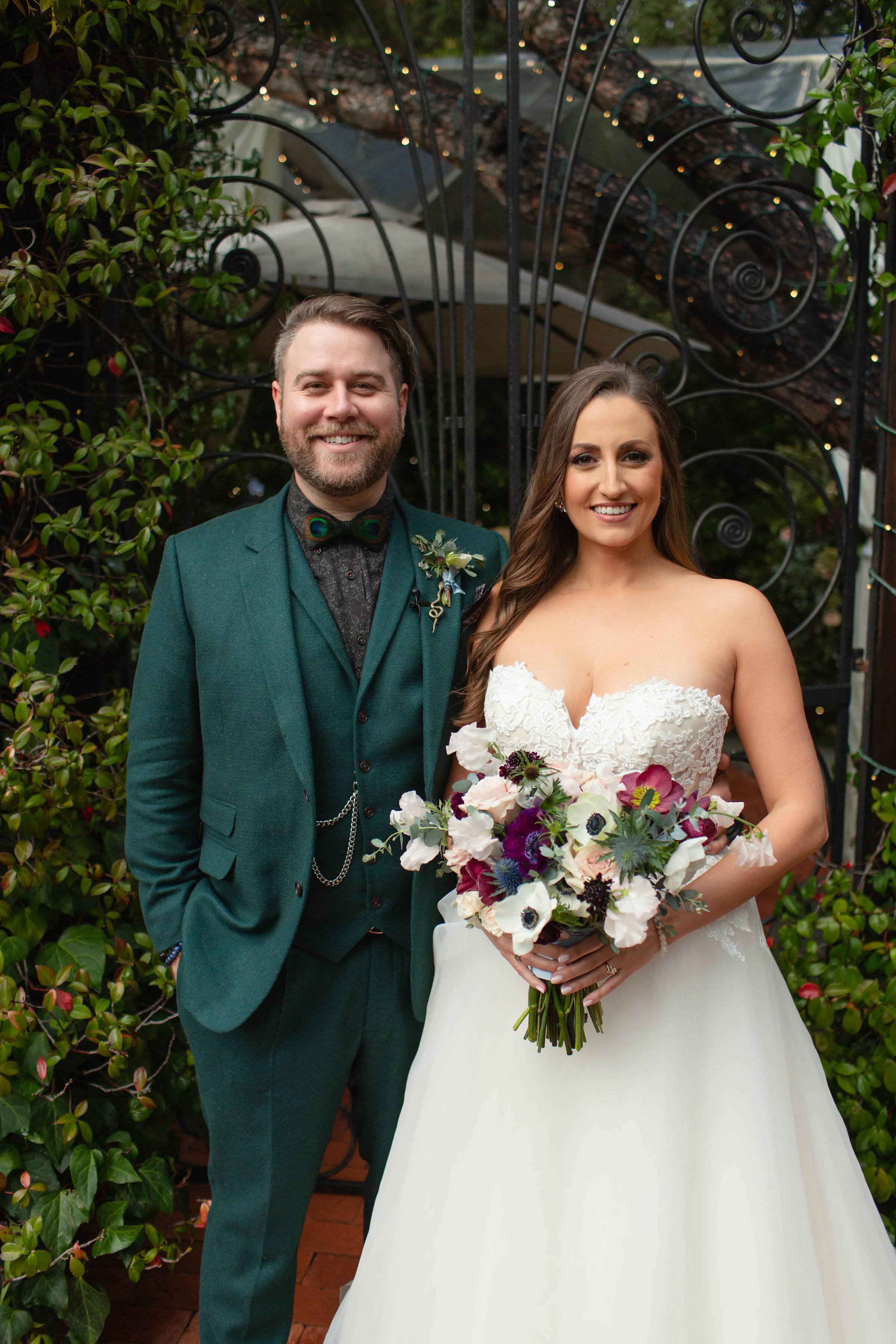 Wine Color & Blush Bridal Bouquet.  These wedding flowers would be perfect for a Sonoma wedding, Napa wedding, or Bay area Wedding.  The perfect California Wedding in March.  Burgundy, Wine Color and Blush Wedding Flowers.  Flowers Provided by Sonoma