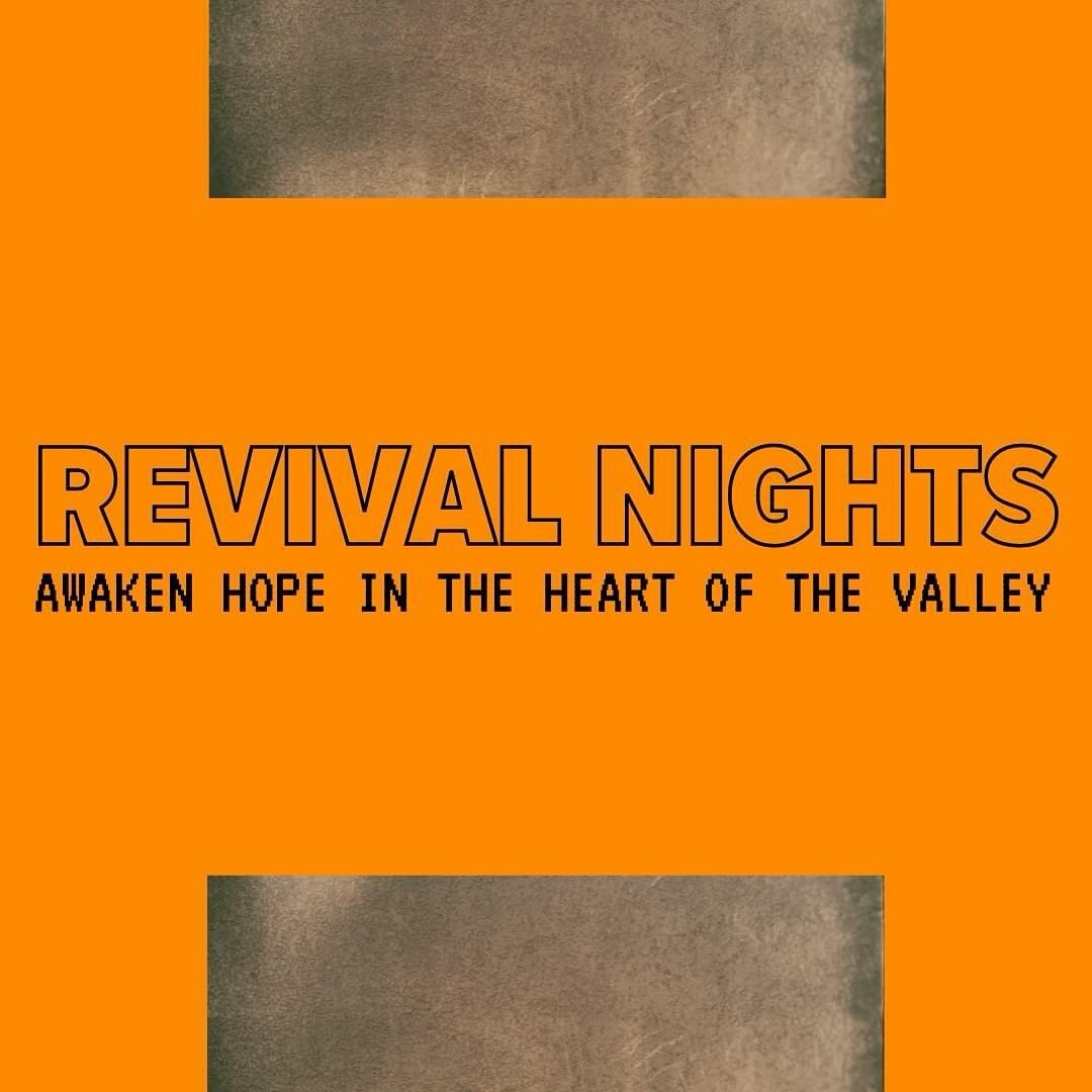 Tonight kicks off Revival Nights in Kalispell! Doors open at 6:30, event starts at 7! We hope to see some of you there! 

We have a shuttle for 11 people to join us from Eureka. If you need a ride text Jeremy: (209) 814-4807