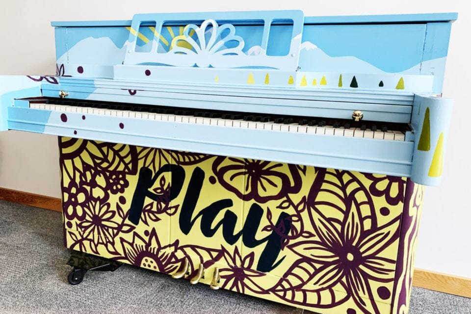 Handpainted Jackson Hole Public Piano (Copy)