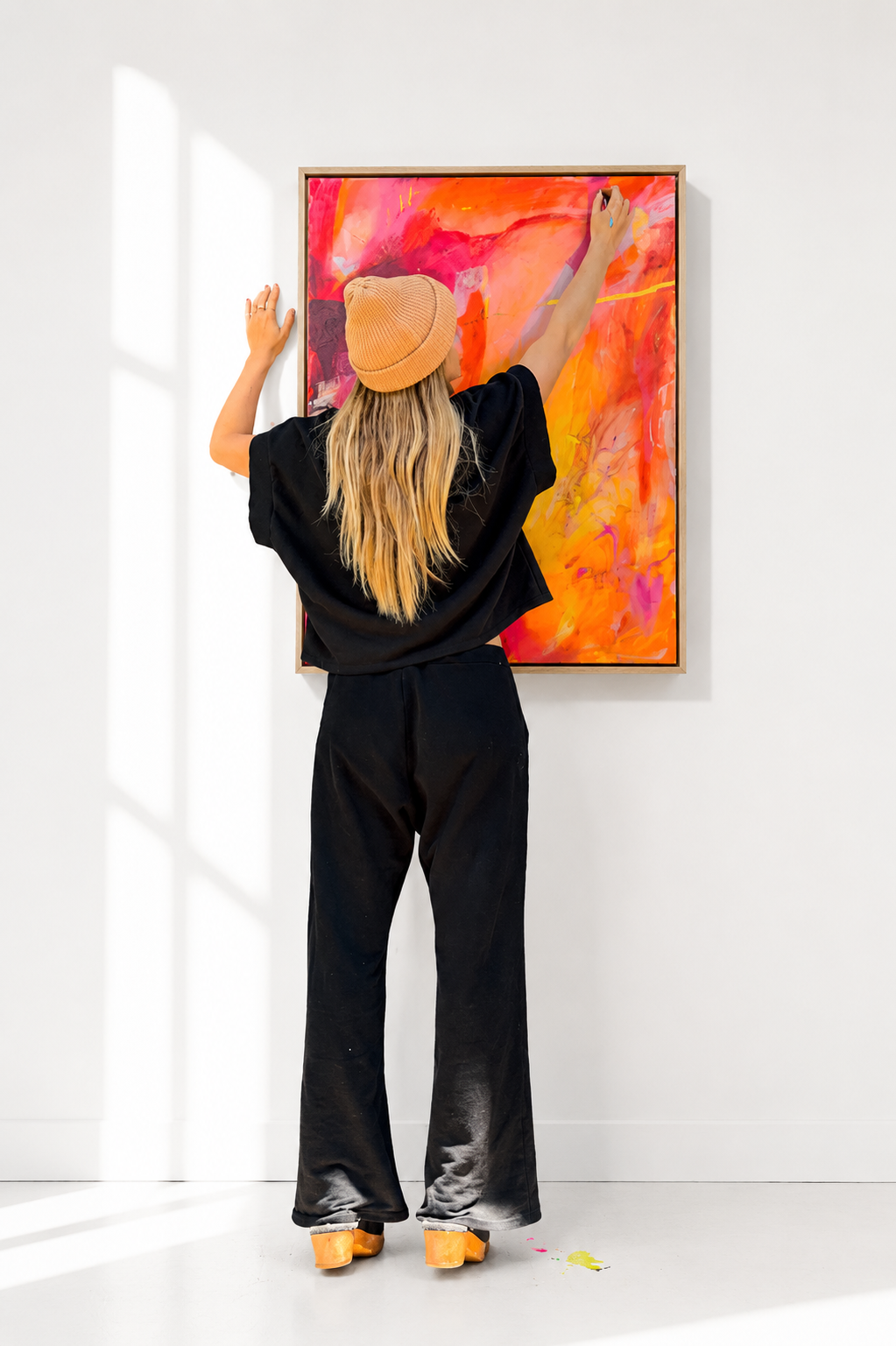 Large-Scale Abstract Art for Jackson Hole Homes